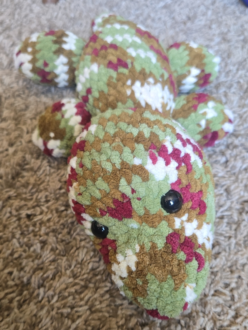 Crochet Lizard Stuffed Animal
